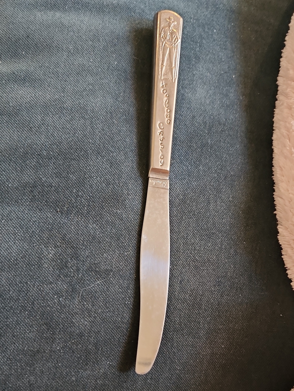 Hopalong Cassidy 3 Piece 1950's Stainless Set. - Picture 7 of 9
